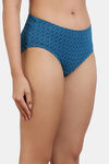 Zivame Anti-Microbial Medium Rise Full Coverage Hipster Panty (Pack of 3) - Multicolor — thumbnail 4